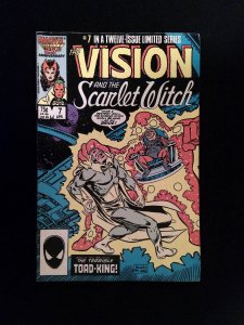 Vision and the Scarlet Witch #7 (2ND SERIES) MARVEL Comics 1986 VF