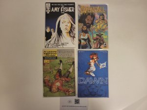 4 Comics #1 Amy Fisher Story #3 Dawn #16 Gulliver's Travels #7 Evenfall 13 TJ13