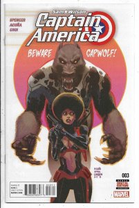 CAPTAIN AMERICA: SAM WILSON #3 | 1ST APP JOAQUÍN TORRES  NEW FALCON | NM  n184x