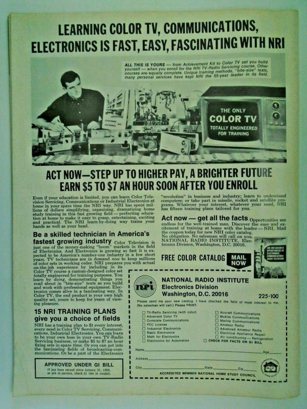 mm Adventure in Horror #1nm (1970, Stanley)