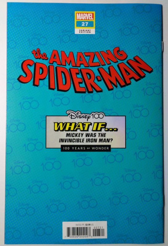Amazing Spider-Man #27 (2023) Disney  Anniversary Variant