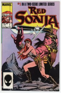 Red Sonja the Movie #1 #2 2 Issue Limited Series FNVF 7.0 Marvel 1985 Bronze Age 