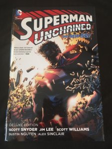 SUPERMAN UNCHAINED Deluxe Edition Hardcover