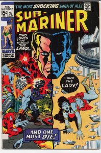 Sub-Mariner #37 (1971) Namor the Sub-Mariner