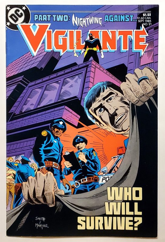 Vigilante, The #21 (Aug 1985, DC) 8.5 VF+