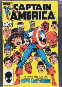 Captain America #299 (1984) Captain America