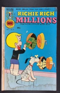 Richie Rich Millions #74 (1975) DAMAGE