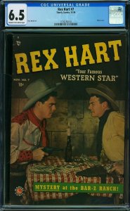 Rex Hart #7 (1949) CGC 6.5 FN+