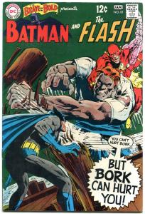 Brave And The Bold  #81 1968- Batman- Flash- Neal Adams FN
