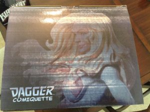 Sideshow Dagger Comiquette statue MIB #0294/1000 Mark Brooks Cloak