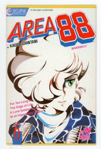 Area 88 #6 Viz Eclipse Kaoru Shintani NM