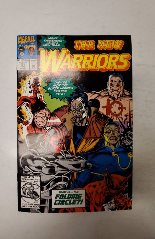 The New Warriors #21 (1992) NM Marvel Comic Book J716