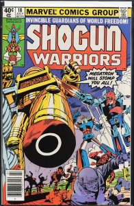 Shogun Warriors #18 (1980) The Shogun Warriors