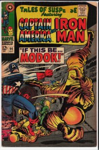 Tales of Suspense #94 (1967) Captain America [Key Issue]