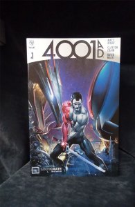 4001 A.D. #1 Loot Crate Cover 2016 Valiant Comics Comic Book