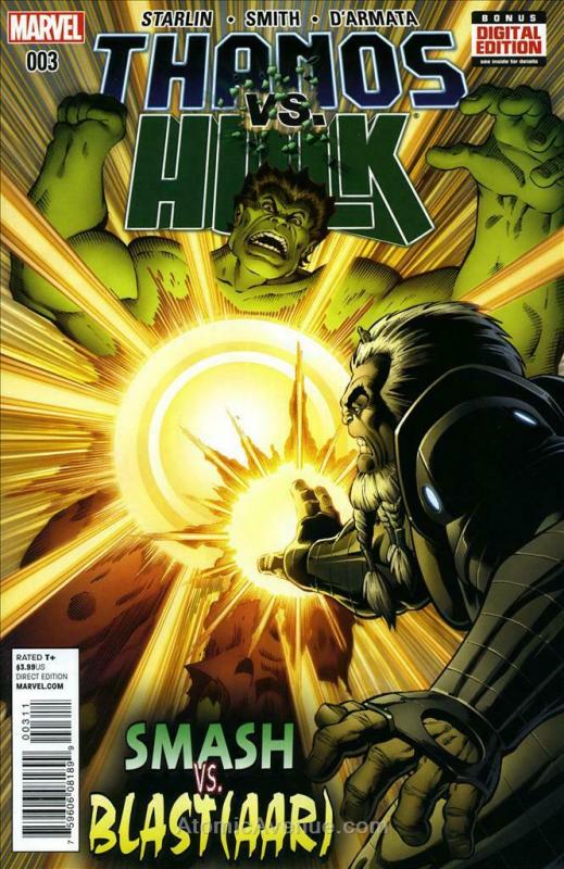 Thanos vs. Hulk #3 VF/NM; Marvel | save on shipping - details inside