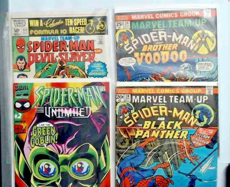 Spider Box estate sale from ComicStop 10 Comics Spiderman included