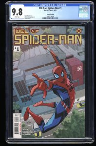 W.E.B. of Spider-Man #1 CGC NM/M 9.8 White Pages 2nd Print