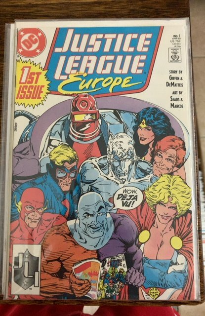 Justice League Europe #1 Direct Edition (1989)