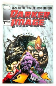 DARKER IMAGE #1 (1993) POLYBAGGED W/COLLECTOR CARD (BLOODWULF CARD) IMAGE COMICS