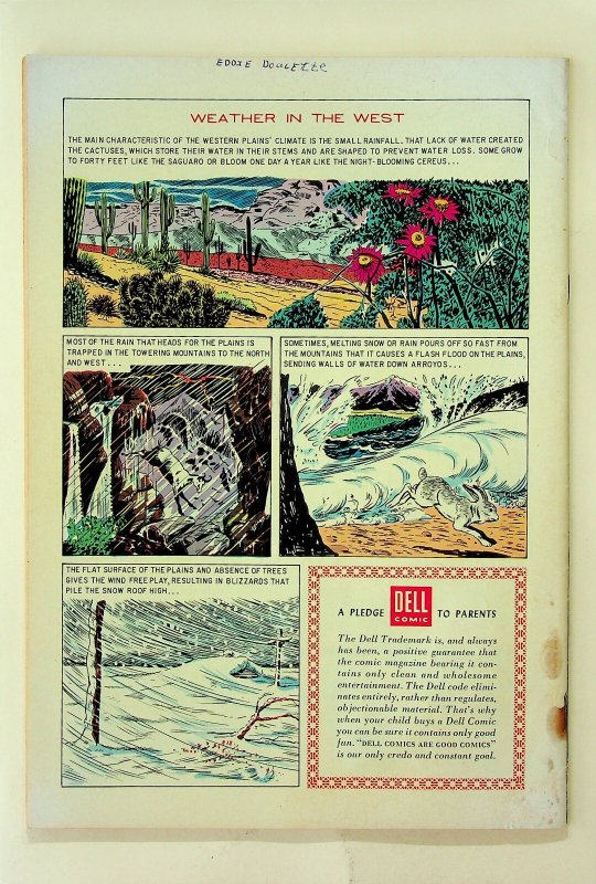 Four Color #828 - Buffalo Bill, Jr. (1957, Dell) - Very Good-