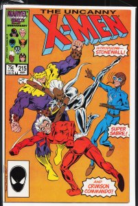 The Uncanny X-Men #215 (1987) X-Men
