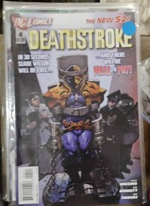 DEATHSTROKE  #4 2012 DC COMICS  THE NEW 52  BISLEY COVER  hell to pay