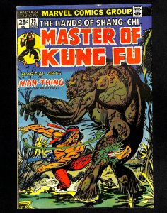 Master of Kung Fu #19 Man-Thing!