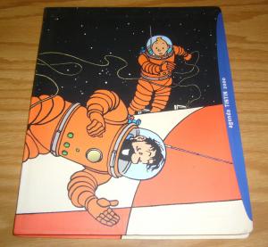 Agenda Tintin 2000 VF/NM day planner - herge art - unused