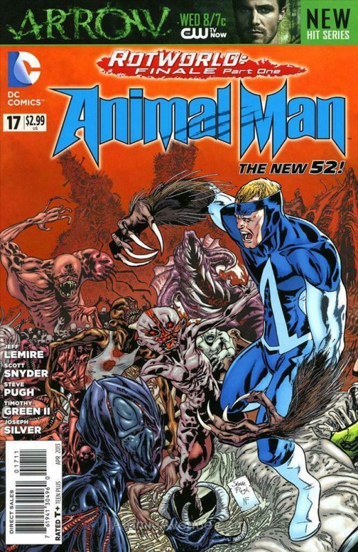 Animal Man (2nd Series) #17 VF/NM; DC | save on shipping - details inside