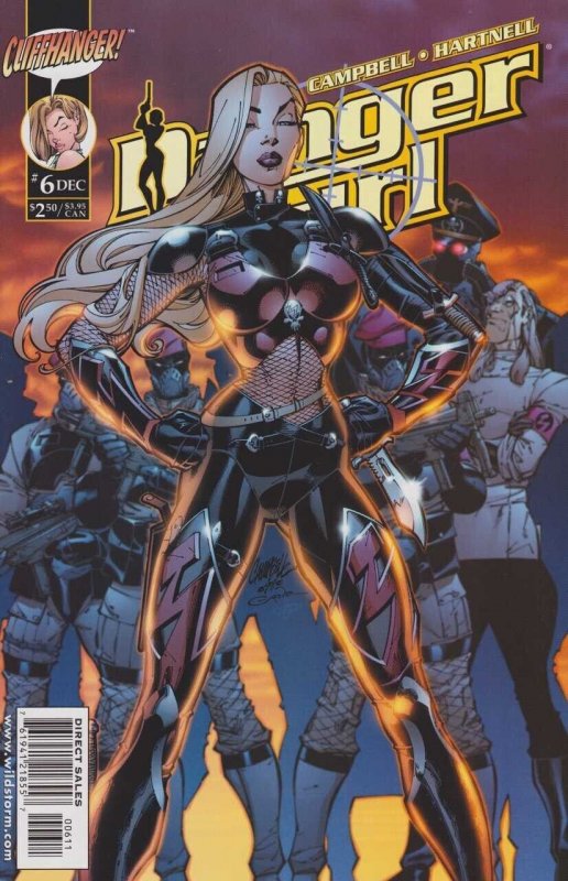 Danger Girl (1998) #6 NM J. Scott Campbell Cover Cliffhanger