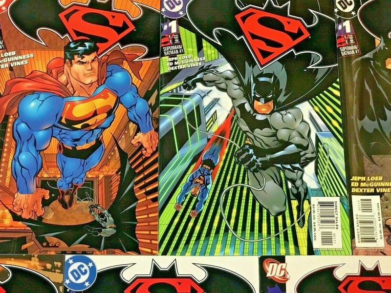 SUPERMAN BATMAN NM LOT OF 7 KEY ISSUES 2003 DC COMICS 