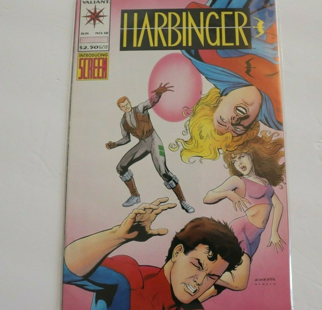 Harbinger 18 Valiant Comics 1st Screen Comic Books Modern Age Valiant Harbinger 9302