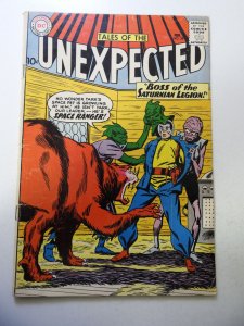 Tales of the Unexpected #58  GD/VG Cond 3/4 tear bc CF detached at 1 staple