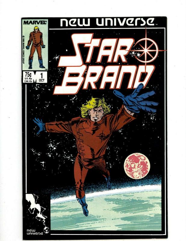 Lot of 12 Star Brain Marvel Comic Books #1 2 3 4 5 6 7 8 9 10 11 12 J410