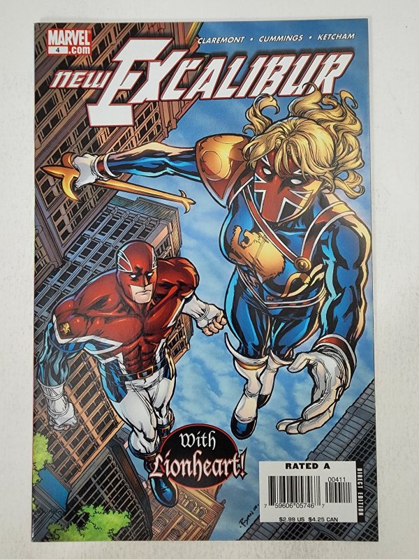 New Excalibur #4 (2006) 1st Lionheart