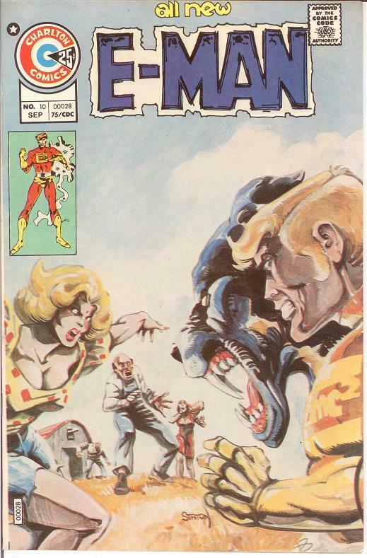 E MAN 10 F-VF ROG 2000 BY BYRNE Sept. 1975 COMICS BOOK