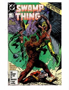 Swamp Thing #58 (VF/NM) 1987 HAWKMAN HAWKGIRL Alan Moore / ID#766