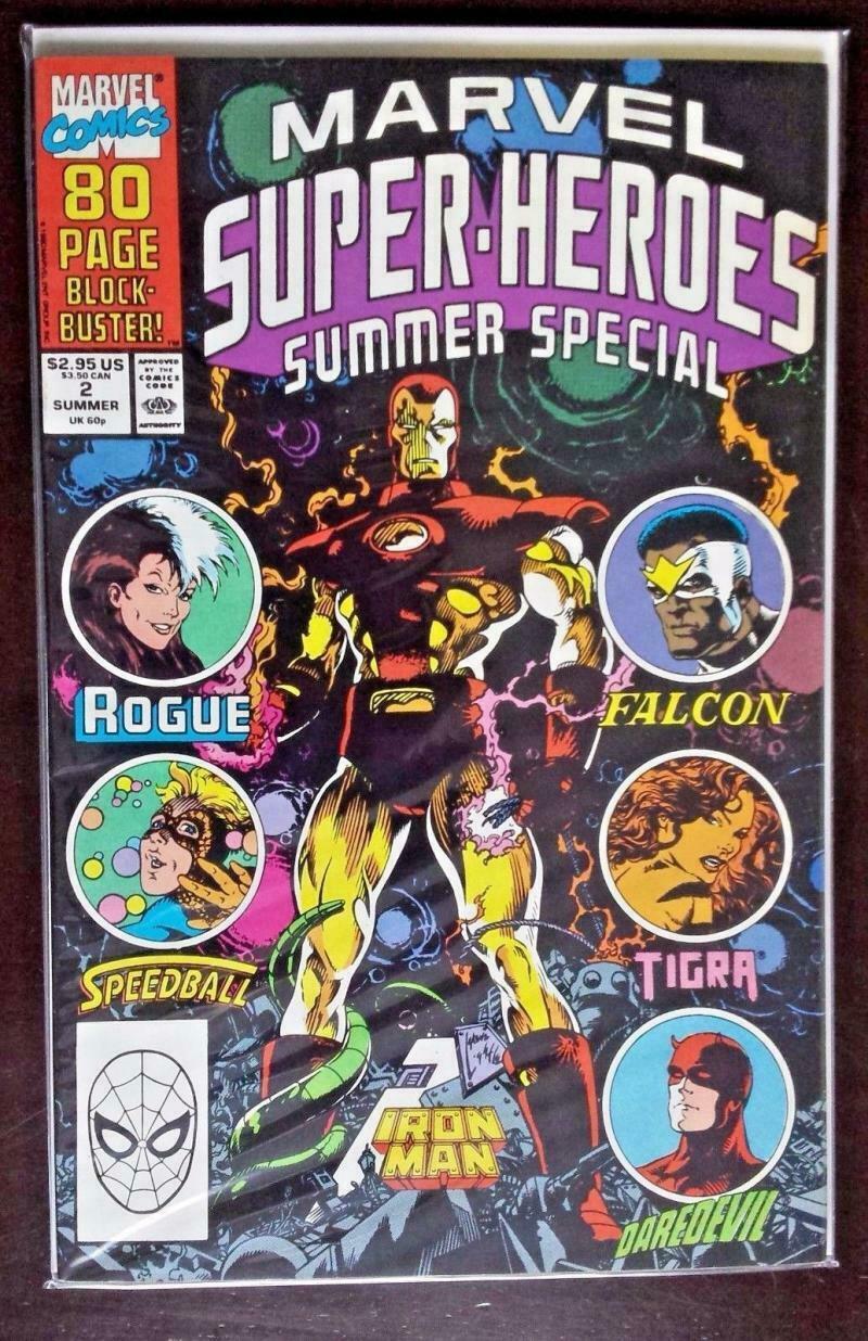 MARVEL SUPER-HEROES #2, VF/NM, Summer Special, Iron Man, 1990 more in store