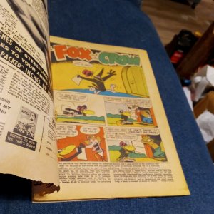 THE FOX AND THE CROW #62 1960 DC COMICS real SILVER AGE FUNNY ANIMALS screen