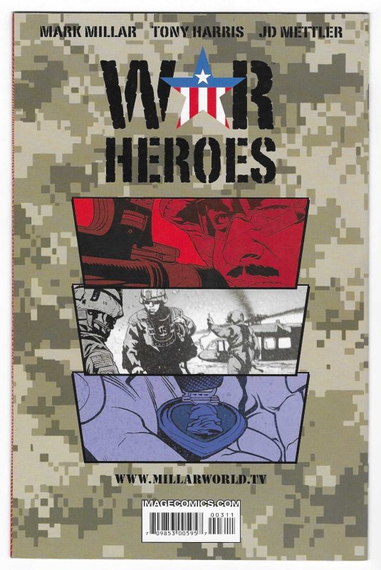 War Heroes #3 Cover A (2009)
