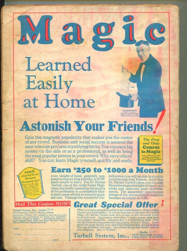 AMAZING STORIES DECEMBER 1926-H.G.WELLS-FR