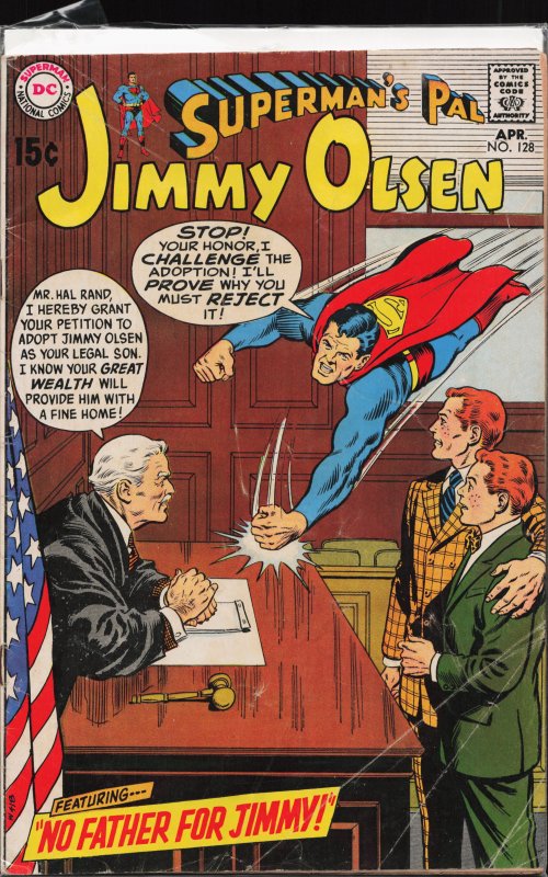 Superman's Pal, Jimmy Olsen #128 (1970) Jimmy Olsen