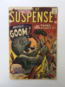 Tales of Suspense #15 (1961) Fair condition