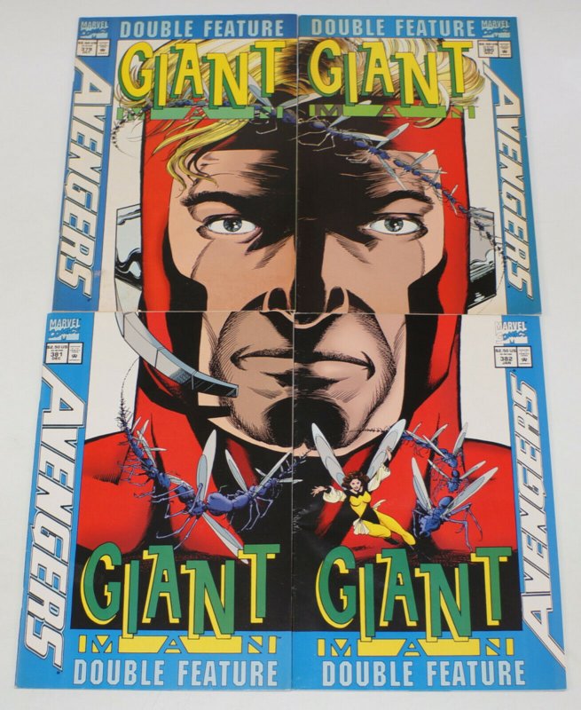 Marvel Double Feature: Avengers/Giant-Man 1-4 complete story avengers 379-382