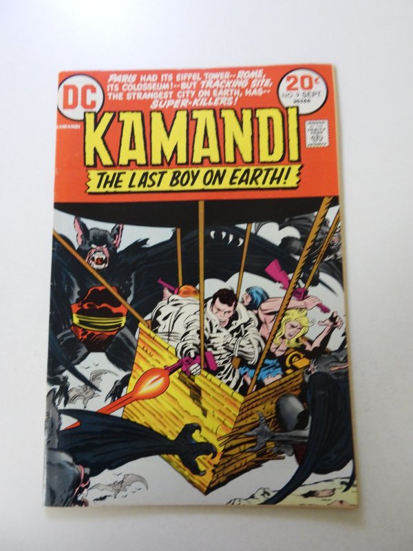 Kamandi, The Last Boy on Earth #9 (1973) FN/VF condition