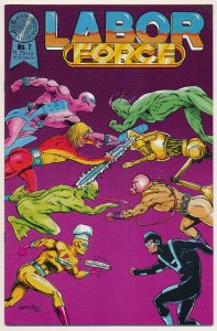 Labor Force (1986) #1-8 VF/NM Complete series