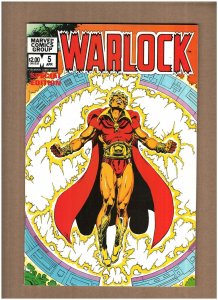 Warlock #5 Marvel Comics 1983 Jim Starlin SPIDER-MAN app. NM- 9.2