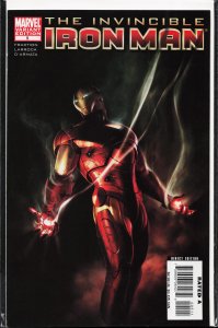 Invincible Iron Man #5 Variant Cover (2008) Iron Man