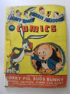 Looney Tunes and Merrie Melodies Comics #1 (1941) Incomplete Poor No B/C